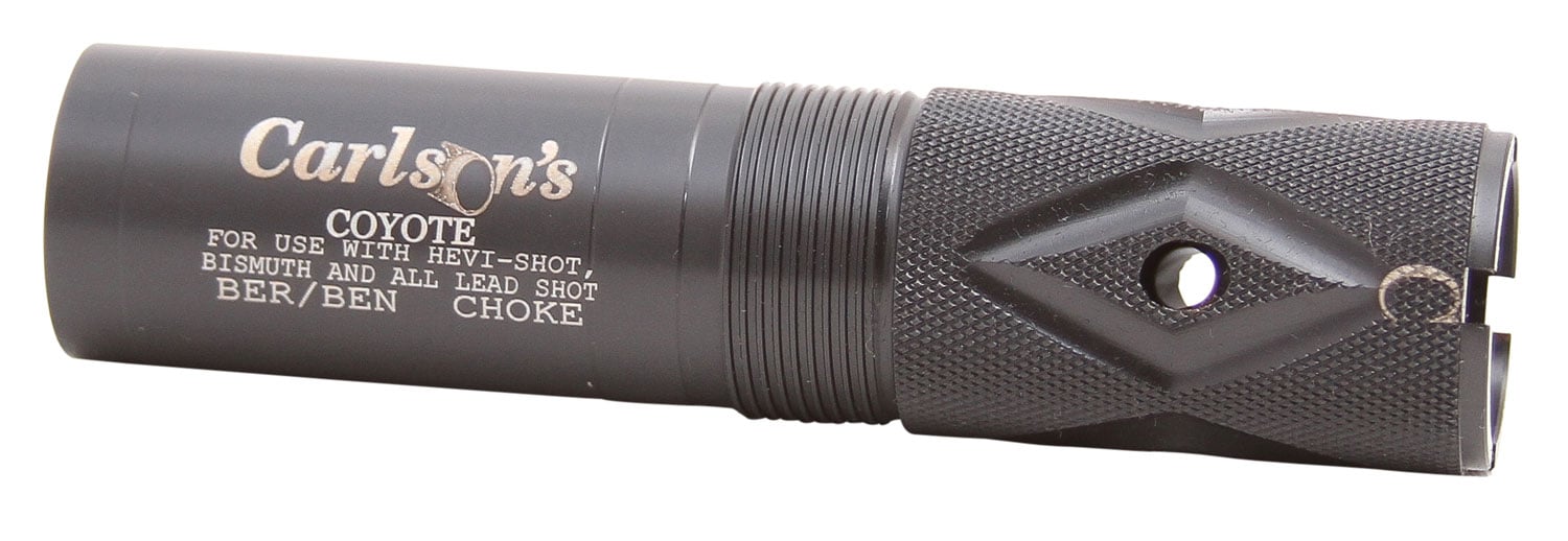 Carlson's Choke Tubes 12 Gauge Beretta Benelli Ported Coyote Choke Tube, Black - 30042