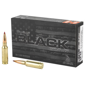 Hornady 81528 Black 6.5 Grendel 123 gr Extremely Low Drag-Match Ammunition 20 Rd Box