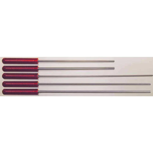 MICRO-POLISHED STAINLESS STEEL CLEANING ROD - 42" RIFLE, .27 CALIBER UP