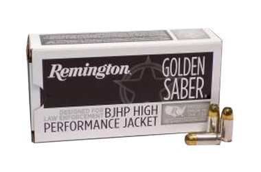 Remington 380 Auto Ammunition Golden Saber GS380BB 102 Grain Jacketed Hollow Point