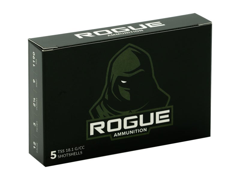 Rogue TSS 3" 2 1/4 oz #9 12 Gauge Ammunition, 5 Rounds - RA-TSS-12-3-214-9