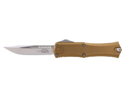 Microtech Mini Hera II S/E OTF Drop Point Knife, Tan - 1703M-10TA