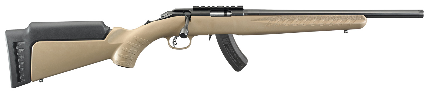Ruger American Rimfire .22 LR 16" FDE Rifle - 10RD