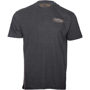 Leupold Badge Short Sleeve Shirt Charcoal M