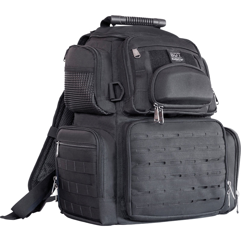 Bulldog Medium Tactical Range Handgun Backpack, Black