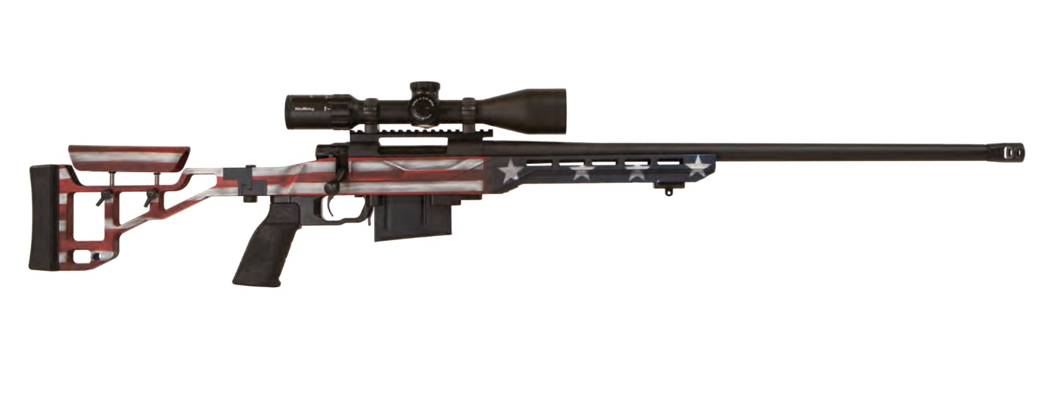 HOWA TSP X USA Flag 6.5 PRC Bolt Action Rifle Package