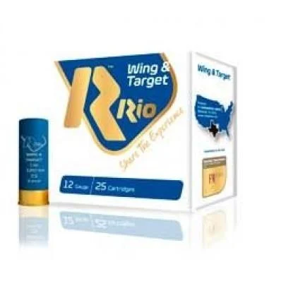Rio Wing Target Patriot Shotshells 12ga 2-3/4" 1oz 1250 fps #7.5 25/ct