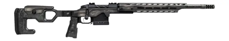 Fierce Firearms REPMT7PRC20DG Reaper MTN 2.0 7mm PRC 3+1 20" Carbon Fiber Match Grade Threaded Barrel, Distressed Gray Cerakote Titanium Drilled Tapped Receiver, M-LOK Handguard, Magnesium Folding C