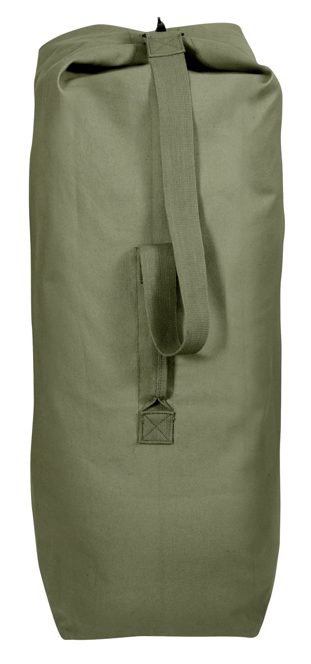 Rothco Heavyweight Top Load Canvas Duffle Bag - Foliage Green, 25 X 42
