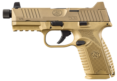 FN 509M Tactical 9mm 4.5" Pistol with Night Sights