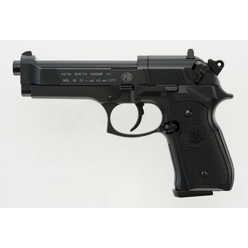 Beretta M 92 FS .177 Pellet Air Pistol, Blk - 2253000