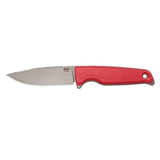 SOG Knives Altair FX, Fixed Blade Knife Clip Point, Canyon Red - SOG17-79-02-57