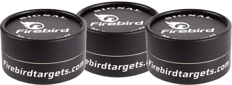 Firebird USA SMO Signal Marker Moving Trajectory/Static Orange Universal Firearm 65mm 3 Pack