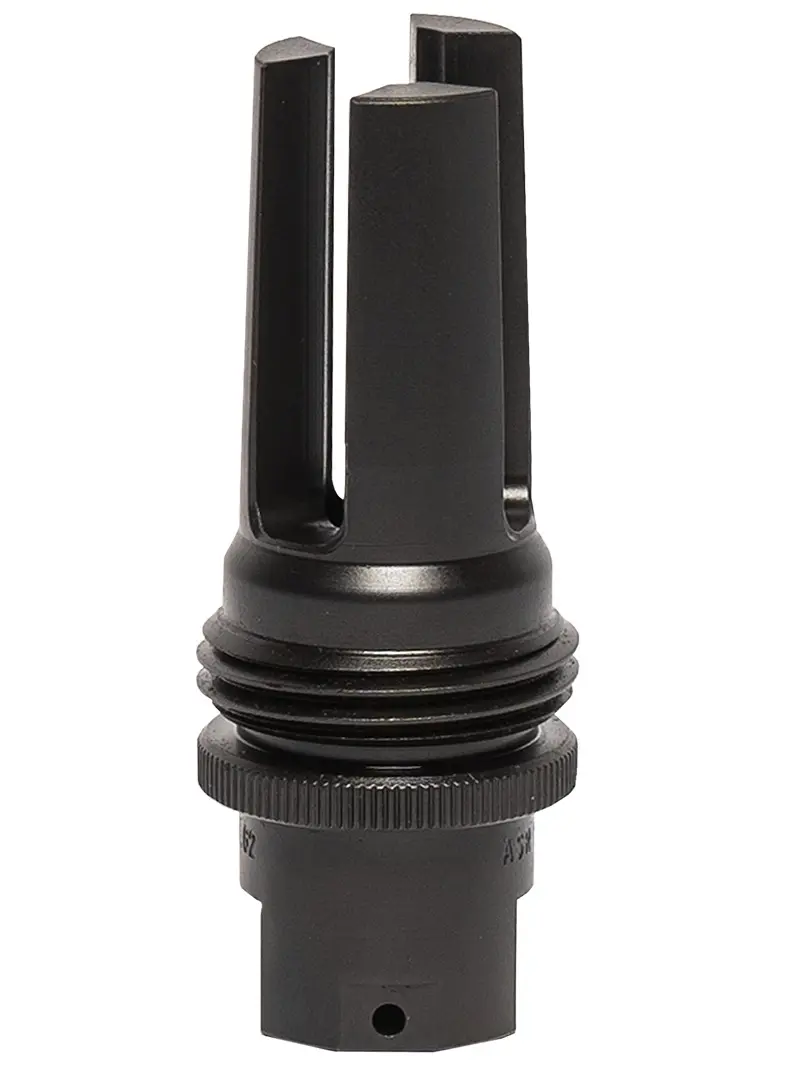 SILENCERCO ASR FLASH HIDER PIN/WLD 1/2X28