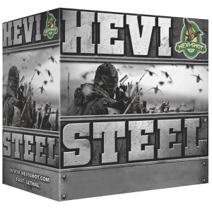 HEVI-Shot HEVI-Steel Shotshells 12 ga 3-1/2"" 1-3/8 oz  1550 fps #1 25/ct