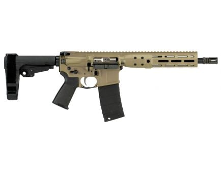 LWRC IC DI 10.5" .300 Blackout Semi-Auto AR-15 Pistol, FDE - ICDIP3CK10MLSBA3