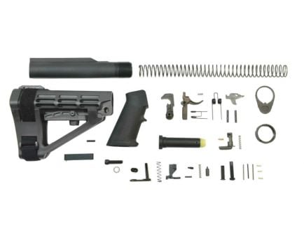 PSA SBA4 Classic Pistol Lower Build Kit, Black