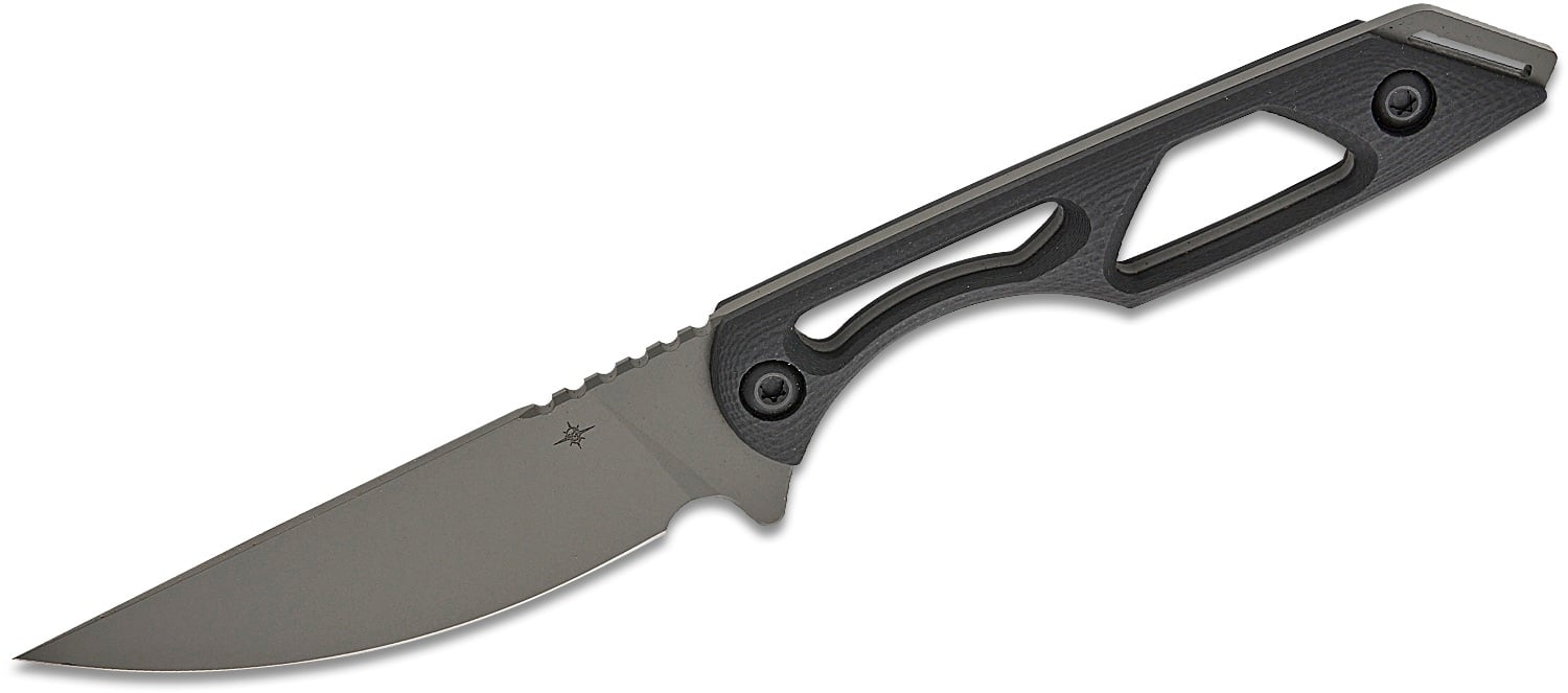 Toor Knives Willow Fixed Blade Drop Point Knife, Spanish Moss