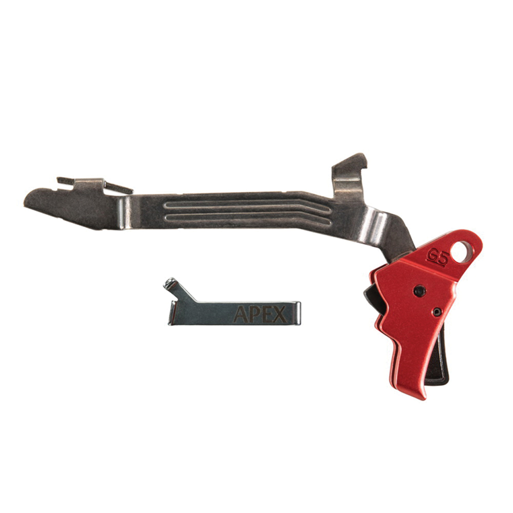 Apex Tactical Drop-in Action Enhancement Trigger Kit for Glock G17, G19, G19x Gen-5 Pistols - 102156