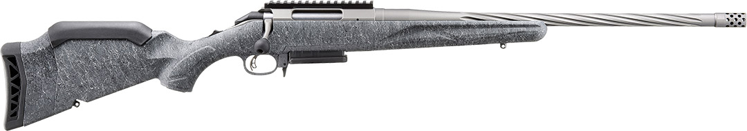 Ruger AMERICAN GEN2 6.5CR GRAY 20" 46901 | GRAY SPLATTER STOCK