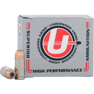 UNDERWOOD AMMO .45ACP +P 185GR. JHP 20-PACK