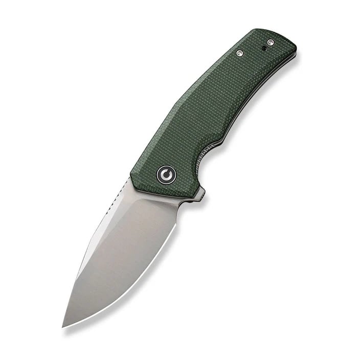 CIVIVI Regulatron Folding Drop Point Knife, Green - C23006-2