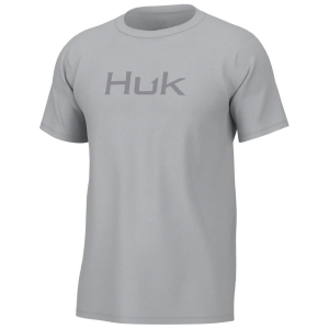 Huk Logo Short Sleeve Shirt Harbor Mist S