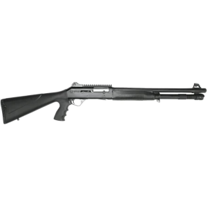 Panzer Arms M4 Tactical Semi Automatic 12 Gauge Shotgun 18.5" Black Barrel Black Pistol Grip