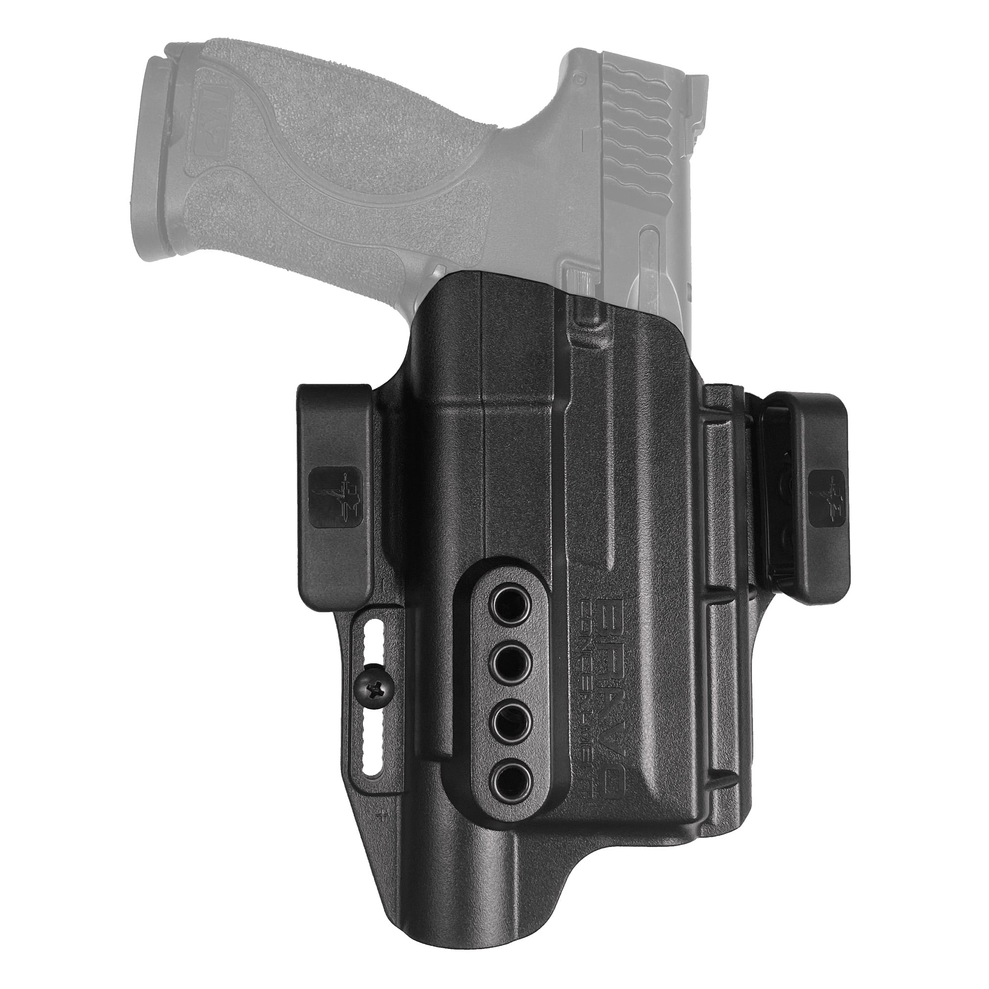 Bravo Concealment Right Hand IWB Concealment Holster for S&W M&P 2.0 9/40, Black - BC401008