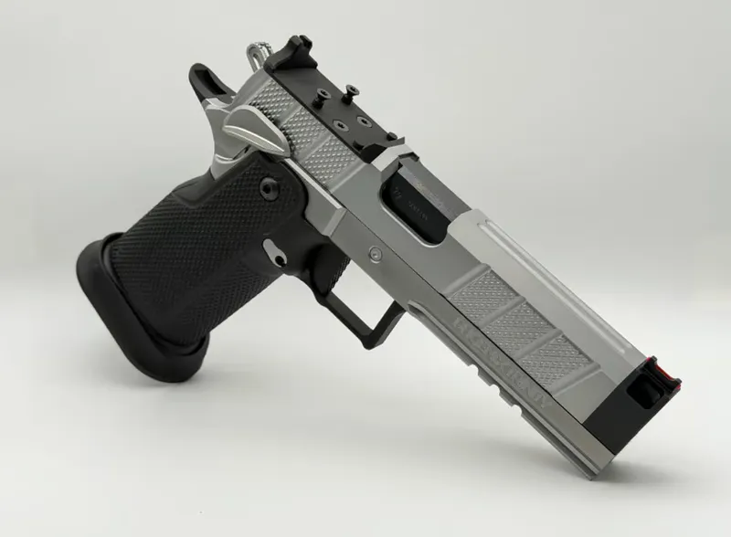 PHOENIX TRINITY FIREARMS H-PRO COMPENSATED LINKLESS BARREL BLACK DLC FINISH OPTICS READY SRO (Used)