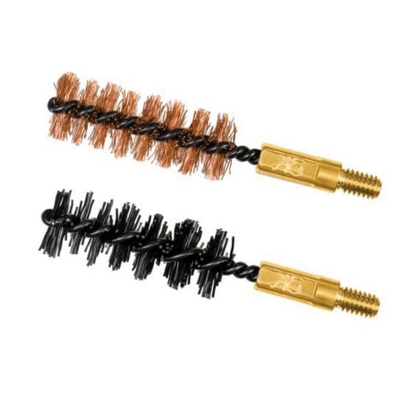 Otis .45 cal Bore Brush 2 Pack (1 nylon/1 bronze) - FG-345-NB