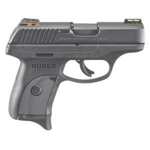 RUGER LC9S 9mm 3.1" 7rd Pistol w/ HiViz Sights - Black