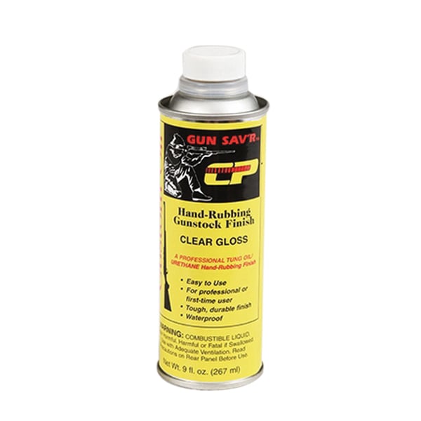 Chem-Pak Pro-Custom Oil Gunstock Finish Liquid, 9 oz Bottle Clear