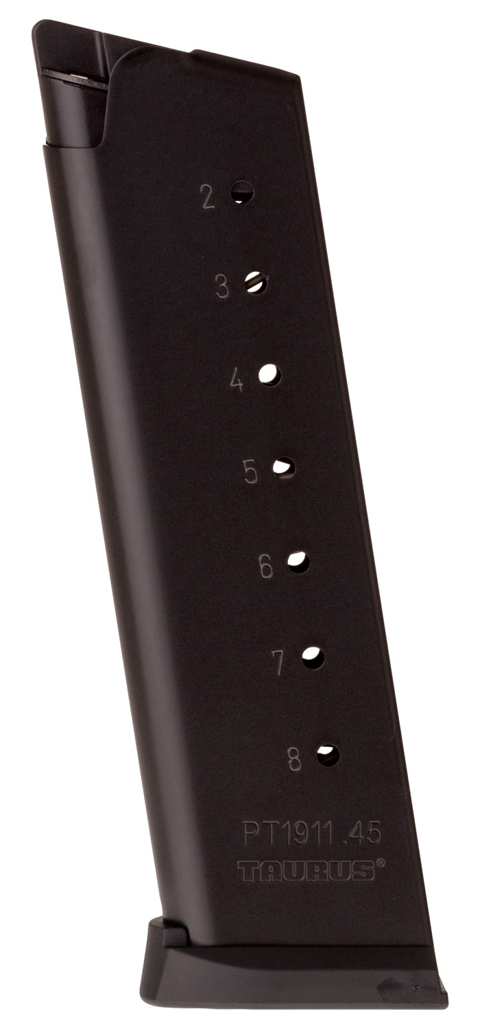 Taurus 8 Round .45 ACP 1911 Commander Detachable Magazine, Black - 358001301