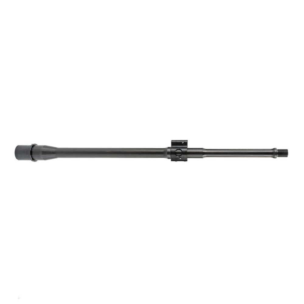 Faxon Firearms Mid-Length Button Rifled Gunner Barrel w/Pinned Gas Block 5.56x45mm 16", Black