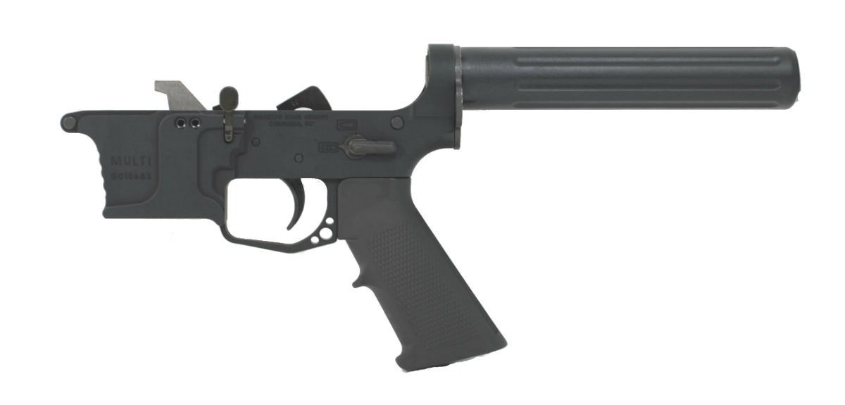 BLEM PSA PA-45 45ACP Billet Complete Classic Pistol Lower, Uses Glock-Style Mags - 516446205B
