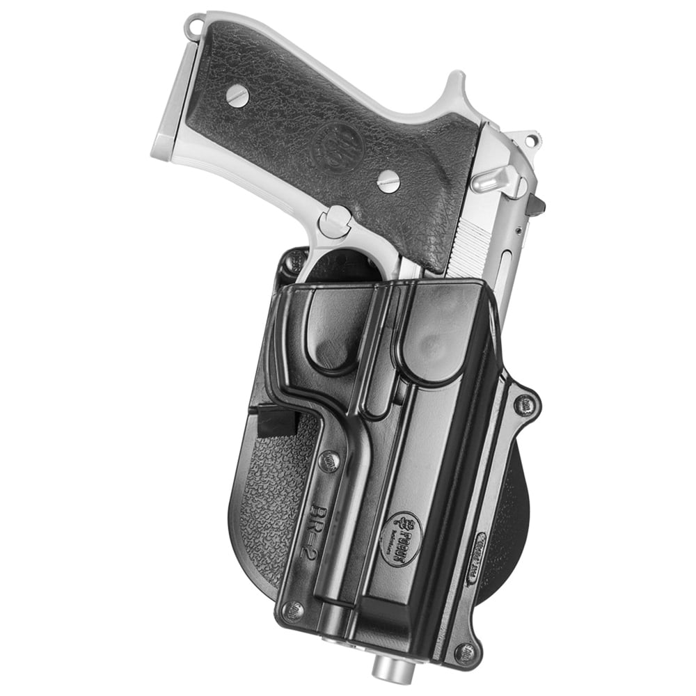 Fobus Standard Right Hand Beretta 92/96 Holster, Smooth Black - BR2