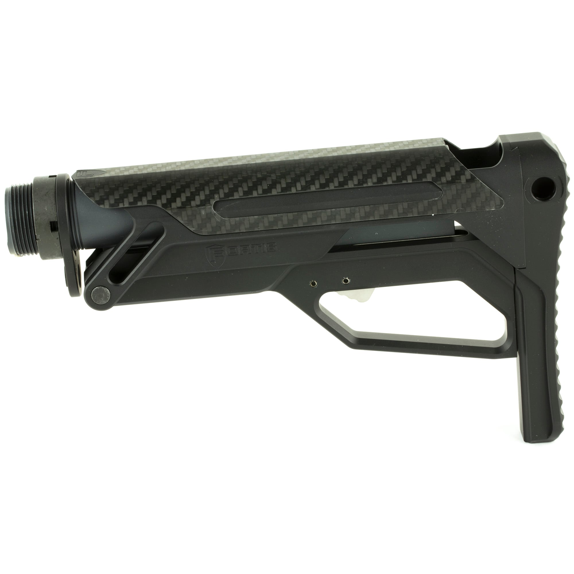 Fortis LA Stock AR-15 Buffer Tube, Includes 6 Position and Fortis QD End Plate Mil-Spec - LASBNDL15