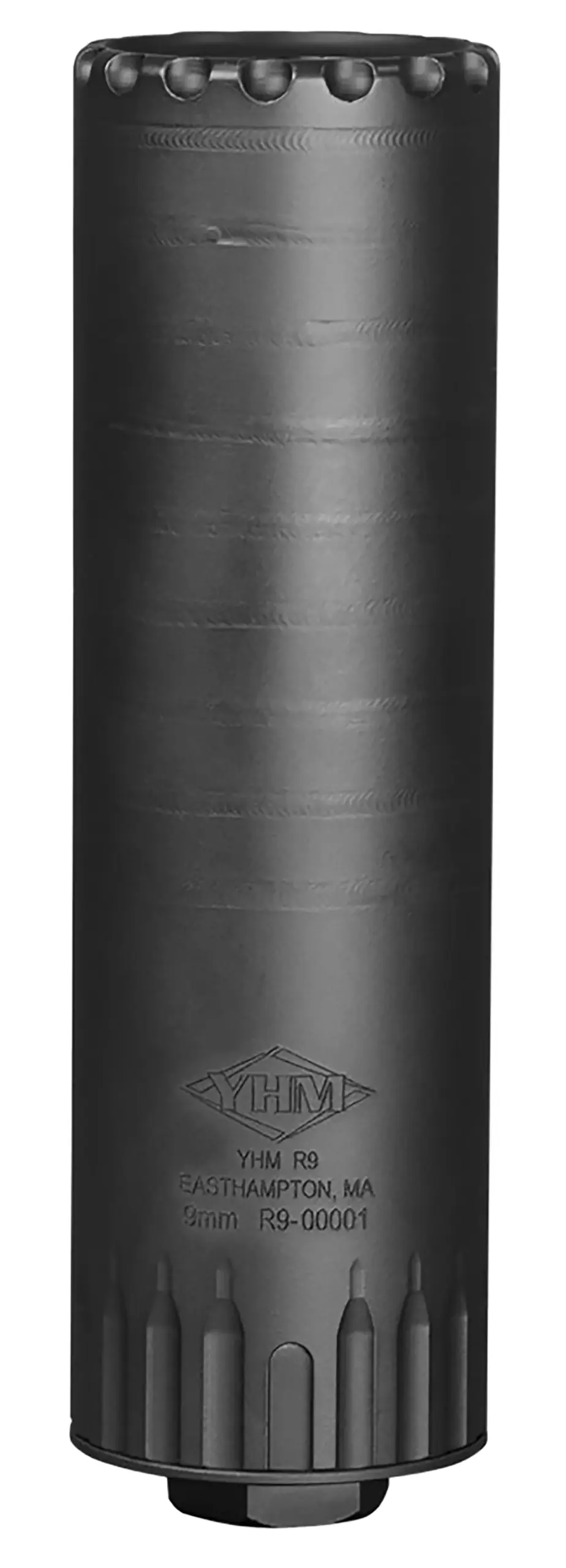 YHM R9 9mm Suppressor 1/2x28 Black