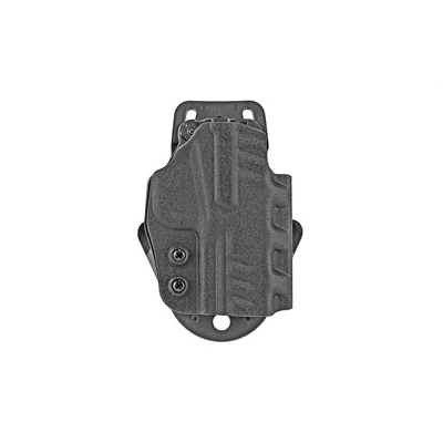 DeSantis Gunhide DS Paddle Belt Holster Fits 4-4.5" FN 509, Black Kydex - D94KA5PZ0