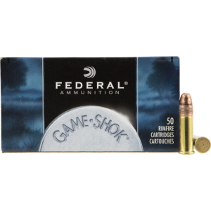 Federal 757 Game-Shok 22 WMR 50 GR Jacketed Hollow Point - 50rd Box