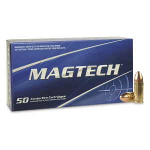Magtech 9mm FMJ 115 Grain 50 Rounds