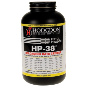 Hodgdon-Powder Hodgdon HP-38 Spherical Handgun Powder 1 lbs