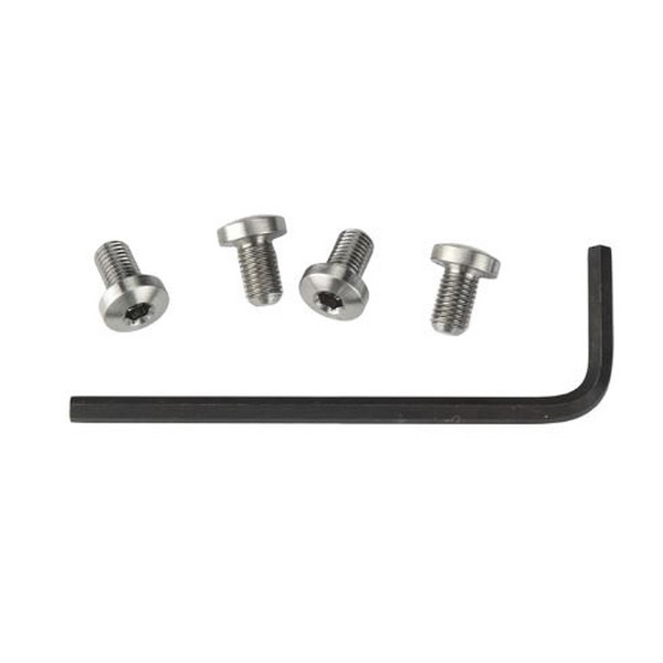 Ed Brown 4-Pack Hex Head Grip Screw w/Allen Wrench Fits 1911 Commander, Stainless