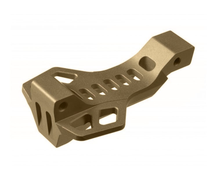 Strike Industries Cobra Billet Trigger Guard with Finger Rest, Flat Dark Earth ‒ SI-BTG-COBRA-FDE