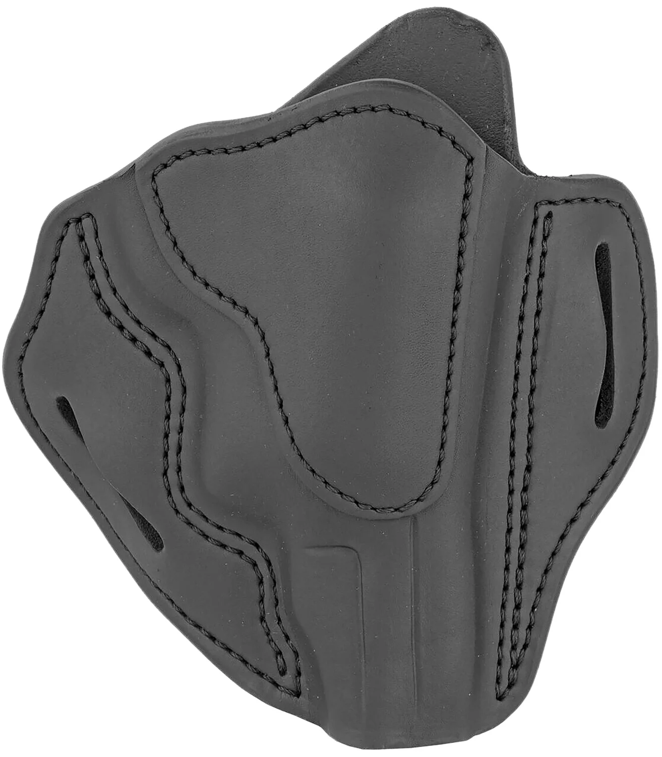 1791 Gunleather RVH3SBLR RVH3 OWB Size 03 Stealth Black Leather Belt Slide/S Governor Right Hand