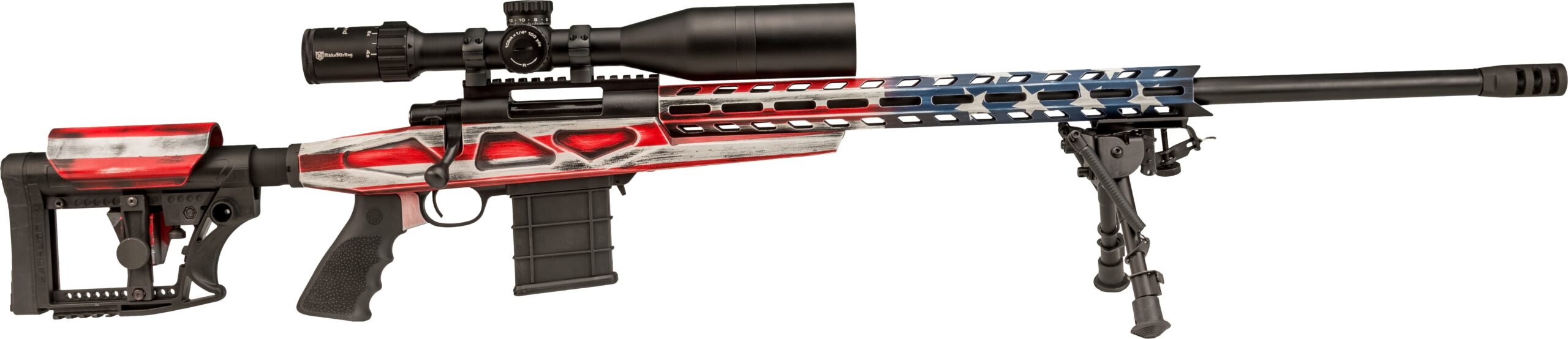 HOWA APC USA Flag 6.5 Creedmoor Bolt Action Rifle
