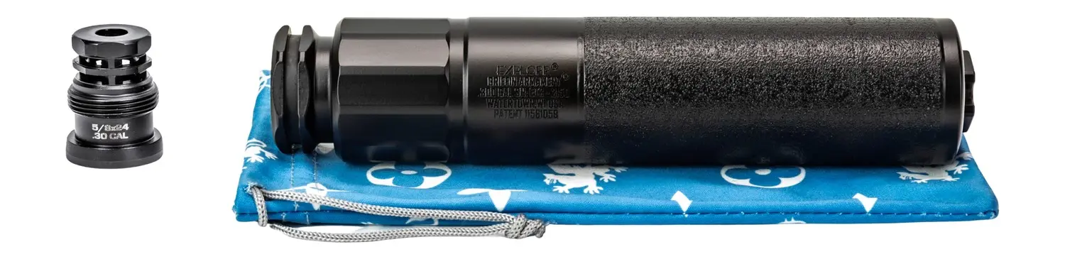 Griffin Armament GAET3AM-W Explorr .300 AAC Blackout Suppressor