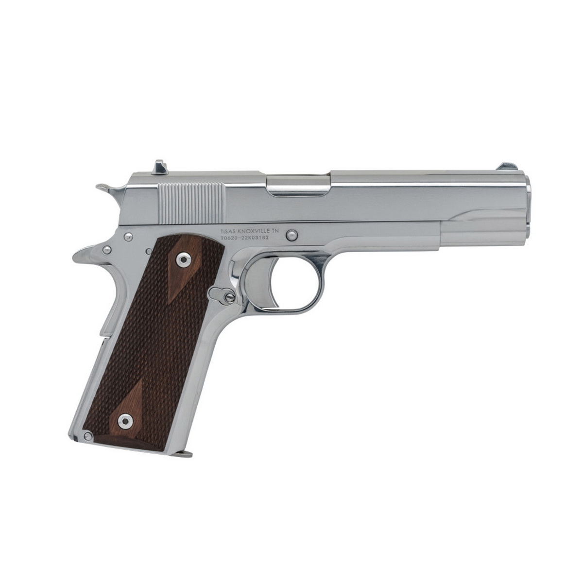 SDS Imports Tisas 1911A1 Regulator Handgun 38 Super or 9mm Luger 9rd Magazines(both Calibers) 5″ Barrels Chrome Finish with Wood Grips - No Credit Card Fees - Low, flat rate shipping