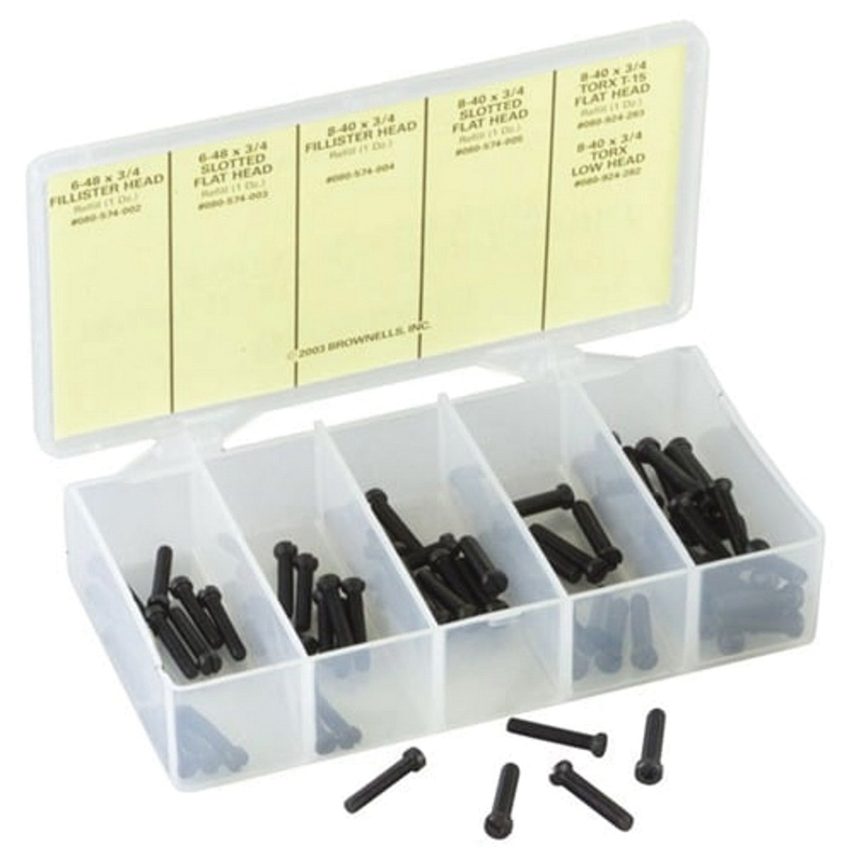 Brownells Long Screw Kit, Black
